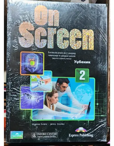Nov udžbenik On Screen - Engleski za 2 razred gimnazije i srednje škole - udzbenik Oxford autor Jenny Dooley, Virginia Evans