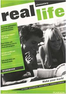 Nov udžbenik Real Life Elementary, radna sveska - engleski jezik za 1. razred srednje stručne škole Akronolo autor Julia Starr Keddle, Martyn Hobbs