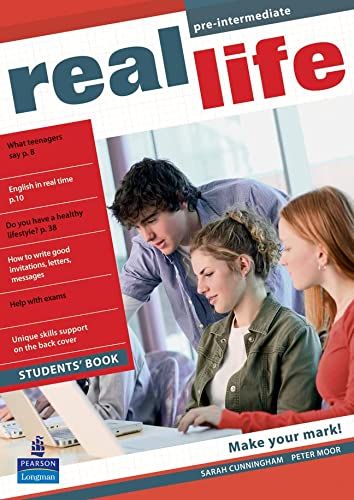 Nov udžbenik Real Life Pre-intermediate, udžbenik - engleski jezik za 2. razred srednje stručne škole Akronolo autor Peter Moor, Sarah Cunningham