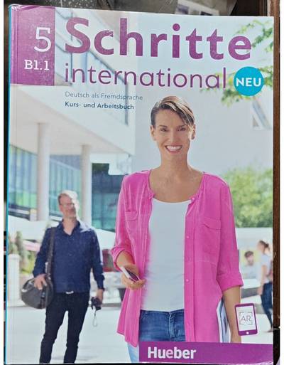 Nov udžbenik Schritte - international 5 - B1.1 Heuber autor Herbert Puchta, Wilfried Krenn