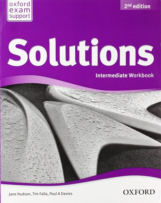 Nov udžbenik Solutions 2nd Edition Intermediate - udžbenik za 2. i 3. razred srednje škole Oxford autor Paul A Davies, Tim Falla