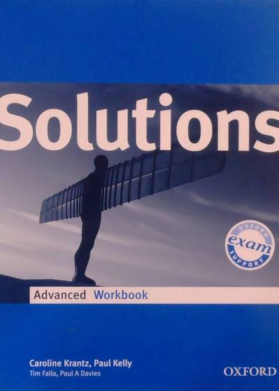 Nov udžbenik Solutions advanced - radna sveska Oxford autor Paul A Davies, Tim Falla