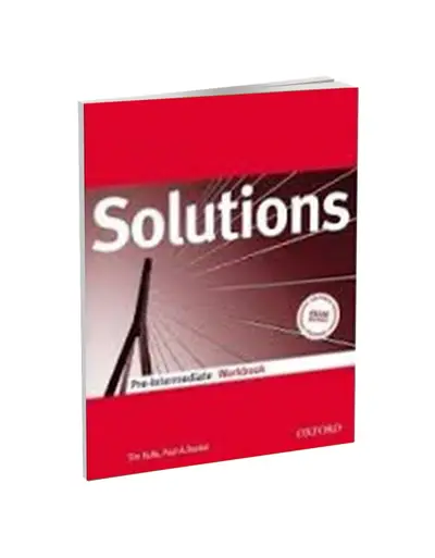 Nov udžbenik Solutions Pre Intermediate - radna sveska Oxford autor Paul A Davies, Tim Falla