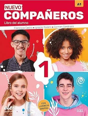 Polovni udžbenik Španski jezik - Nuevo Companeros 1 (Udžbenički komplet za 5 i 6 razred) Educational centre autor Carmen Sardinero, Francisca Castro, Ignacio Rodero