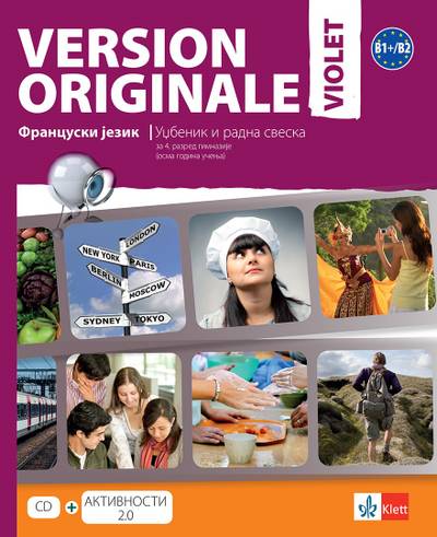 Nov udžbenik Version originale violet, udzbenik + radna sveska Klett autor Christian Ollivier, Émilie Perrichon, Monique Denyer